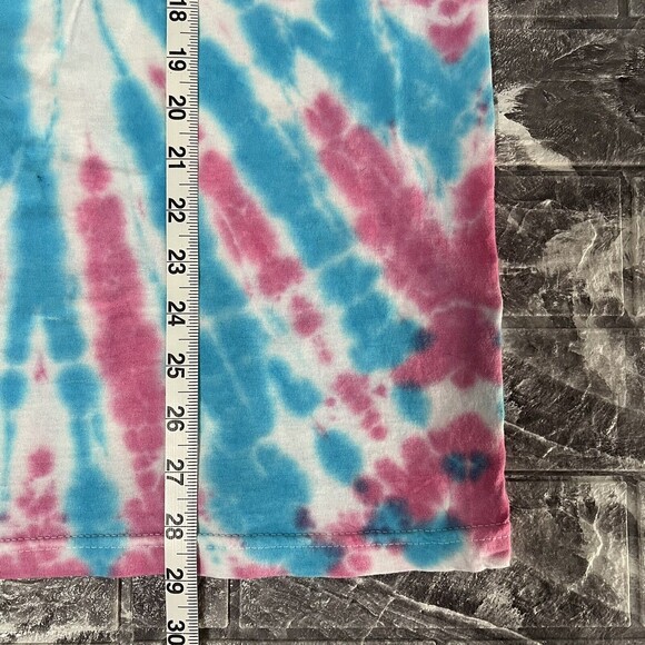 Stitch Pink and Blue Tie Dye (Large) Unisex Graphic T-Shirt Disney NWT - Picture 4 of 5